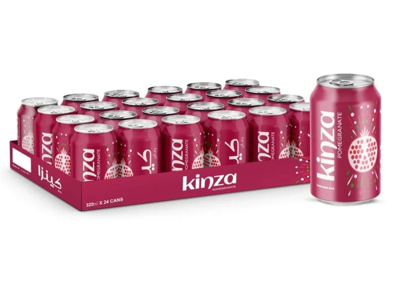 Kinza Pomegranate CSD -185 ml x 30 Pcs