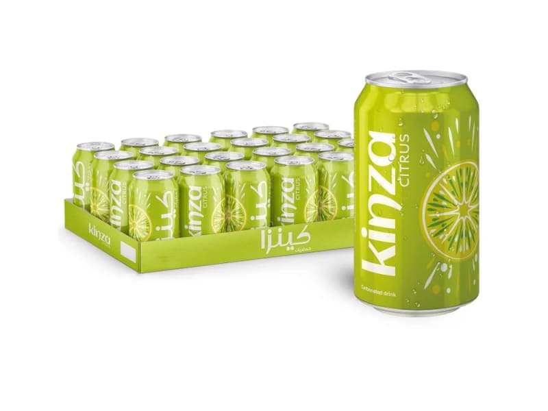 Kinza Citrus CSD - 320ml x 24 Pcs