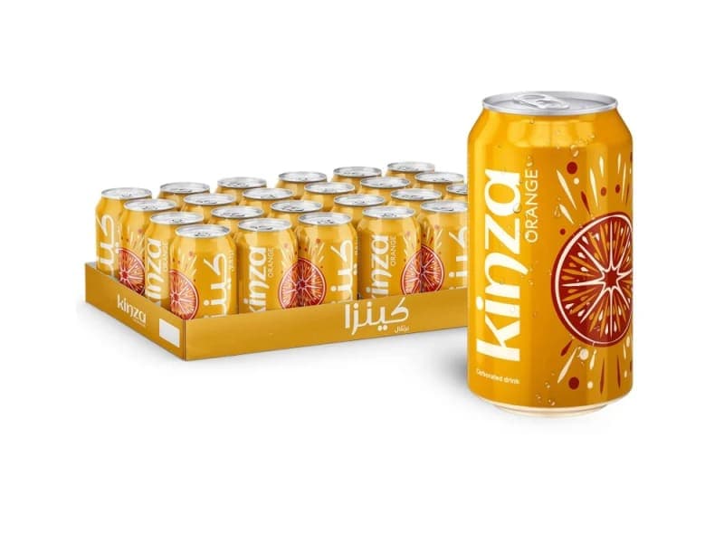 Kinza Orange CSD - 320ml x 24 Pcs