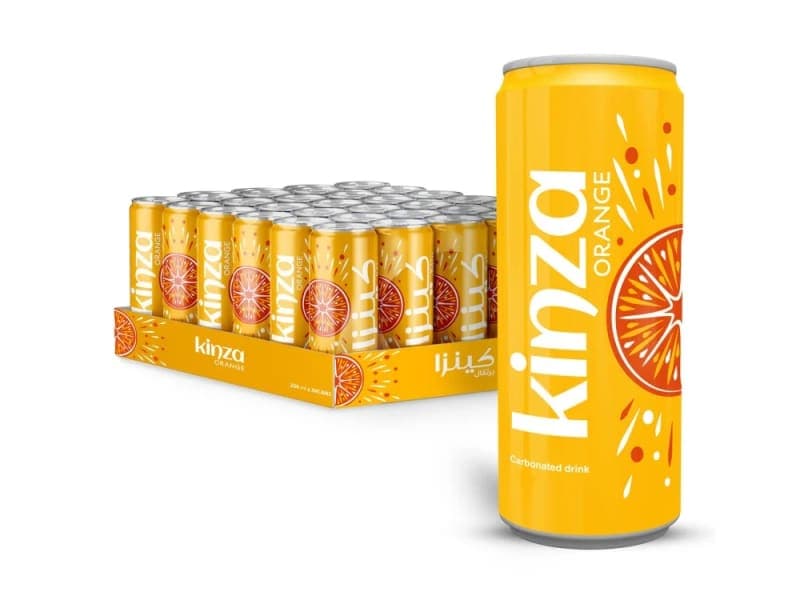 Kinza Orange CSD - 250ml x 30 Pcs