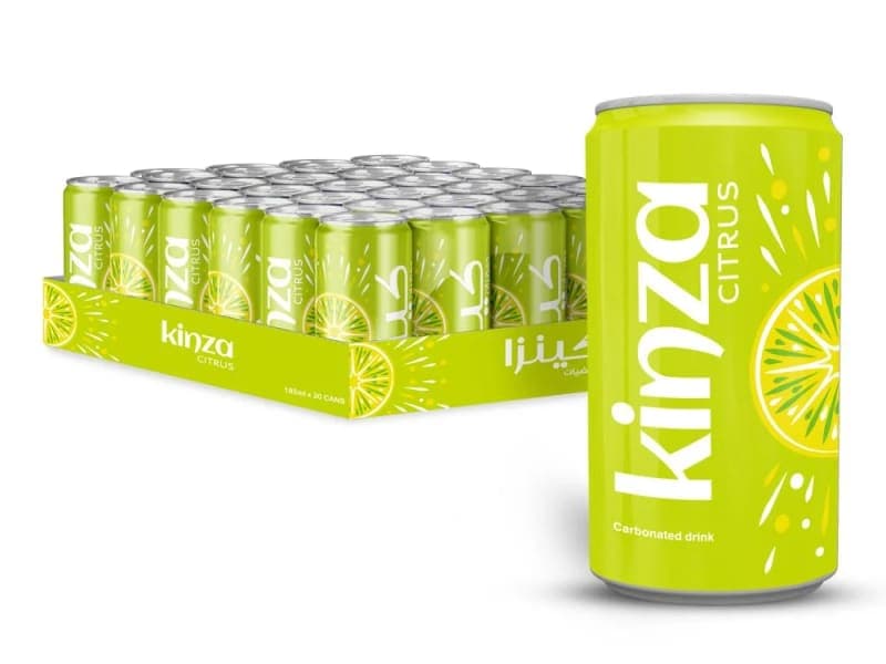 Kinza Citrus CSD - 185ml x 30 Pcs