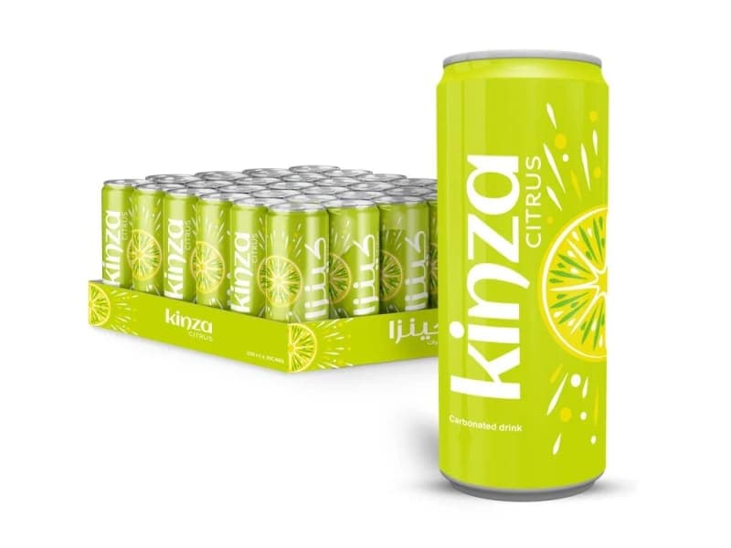 Kinza Citrus CSD - 250ml x 30 Pcs