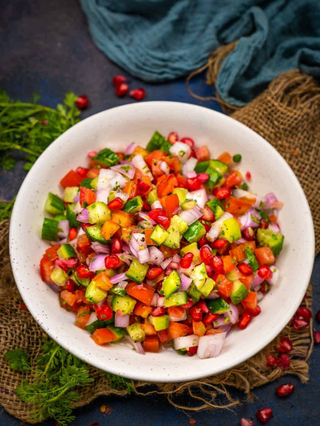 Indian Style Kachumber Salad