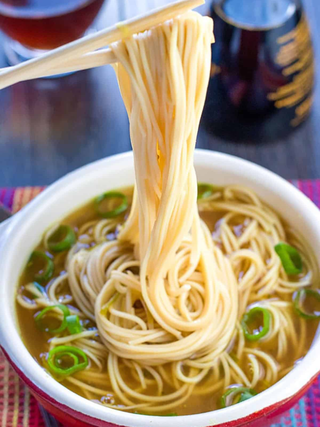 NOODLE SOUP DELICIOUS DISH