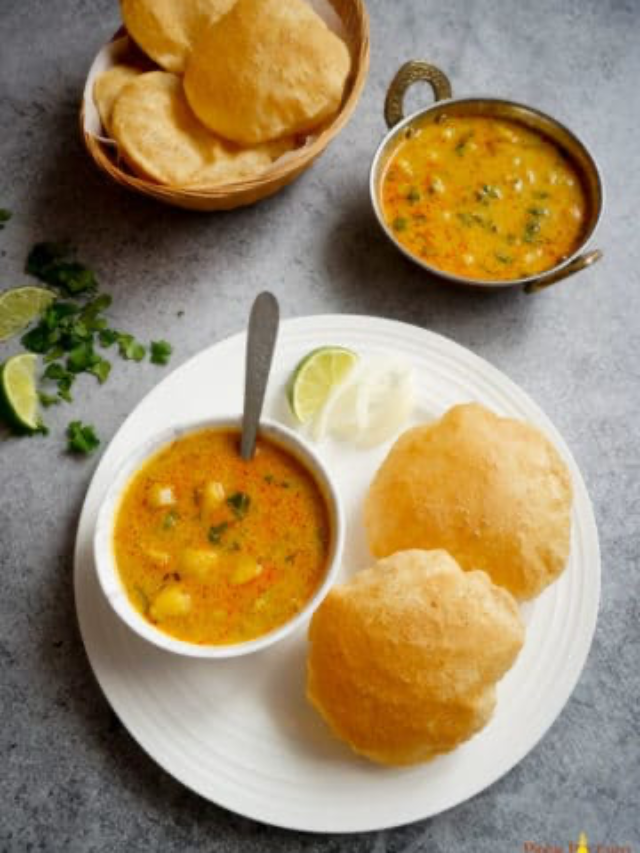 THE CRISPY GOODNESS OF POORI BHAJI